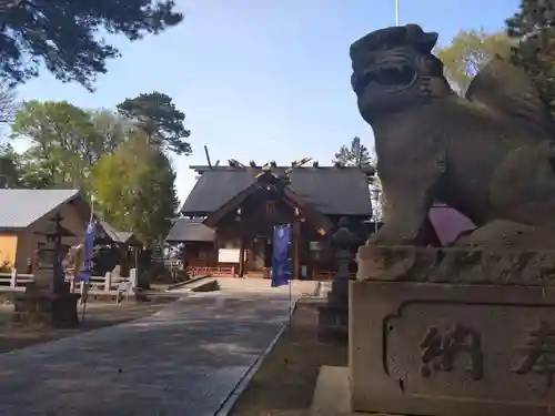 上富良野神社の狛犬