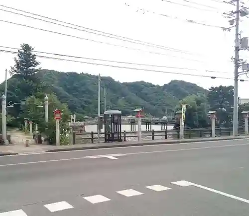 吉備津神社の景色