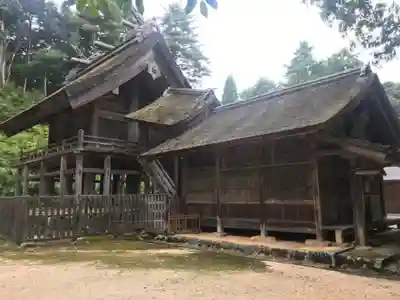 神魂神社の本殿・本堂