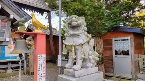 森三吉神社の狛犬