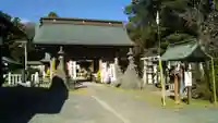 常陸第三宮 吉田神社の山門・神門
