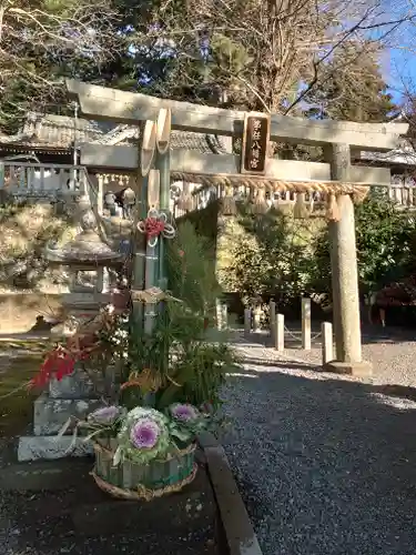 事任八幡宮の鳥居