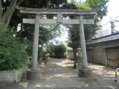 金山神社の鳥居