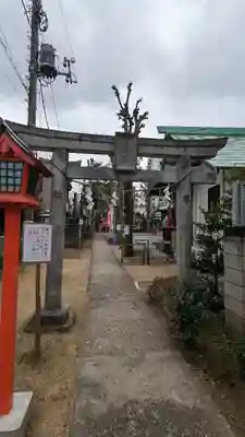 久富稲荷神社の山門・神門