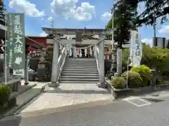 武蔵第六天神社の鳥居