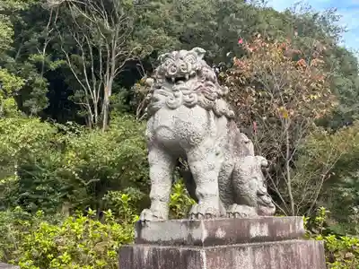 茨城縣護國神社の狛犬