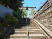 筑土八幡神社の鳥居