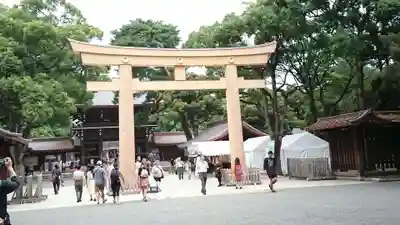 明治神宮の鳥居