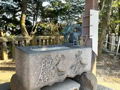 福浦金刀比羅宮の手水舎