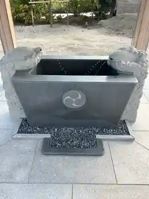 栗橋八坂神社の手水舎