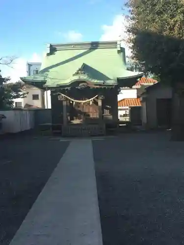 神明神社の本殿