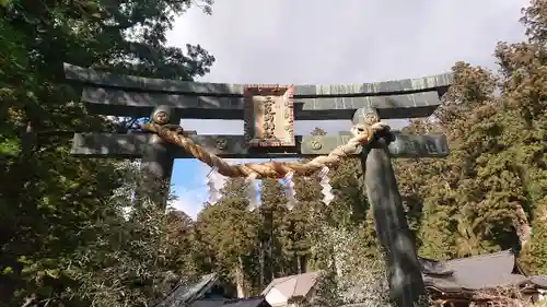 日光二荒山神社の鳥居