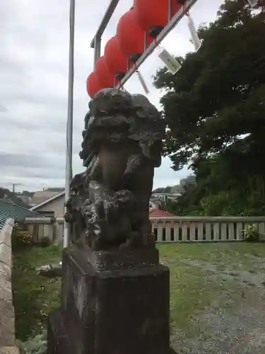 叶神社（東叶神社）の狛犬