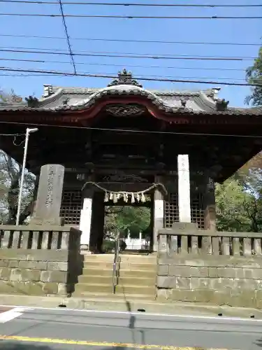 千葉寺の山門