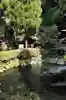 白川吉見神社の庭園