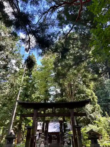 山家神社の鳥居