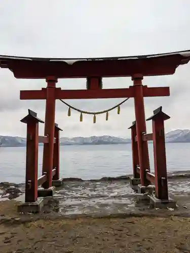 御座石神社の鳥居