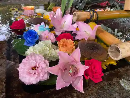 若宮神明社の手水舎