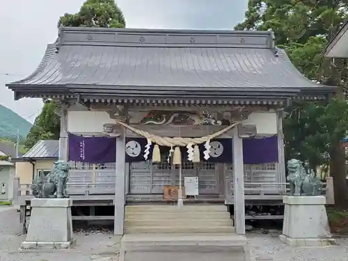 椴法華八幡神社の本殿