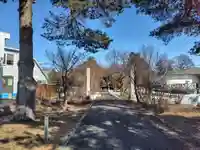 東神楽神社の庭園
