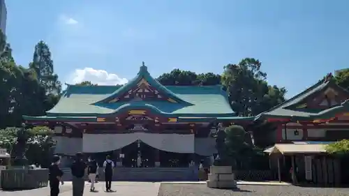 日枝神社の本殿・本堂