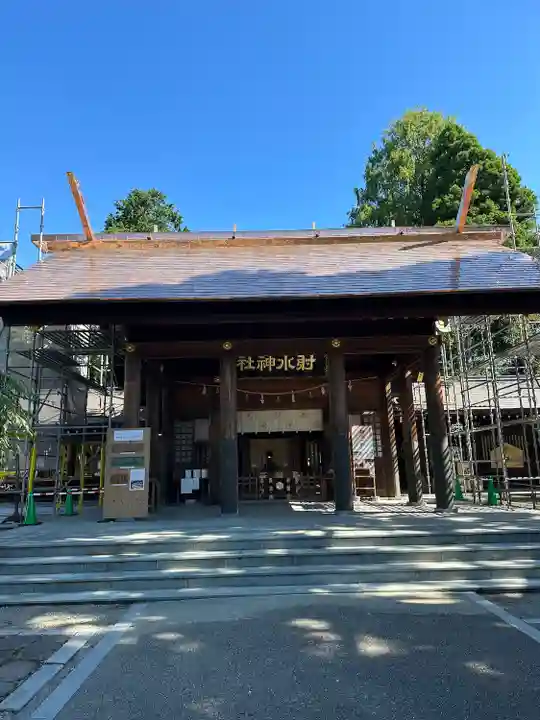 射水神社の本殿・本堂
