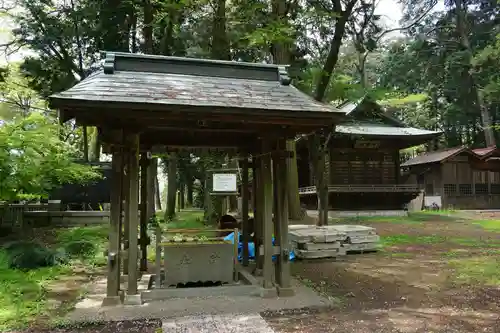 中村八幡宮の手水舎