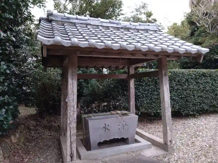 諏訪神社の手水舎