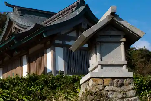 宗像大社沖津宮遥拝所の本殿・本堂