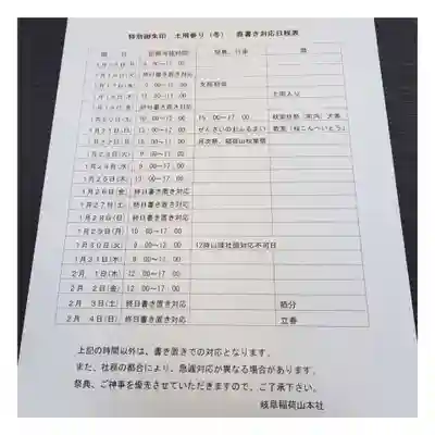 岐阜稲荷山本社(岐阜県)