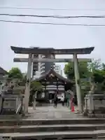 三輪神社の鳥居