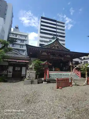 秋葉神社の本殿・本堂