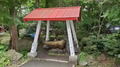 南豪神社の手水舎