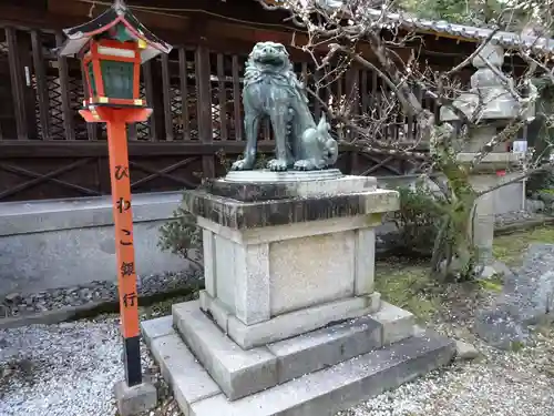 長等神社の狛犬