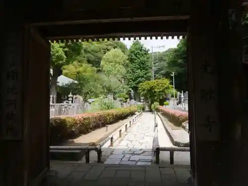 光触寺の山門