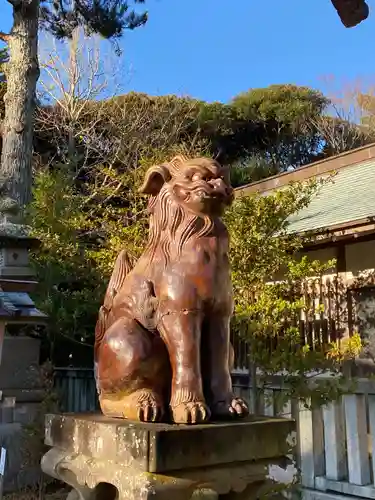 大洗磯前神社の狛犬