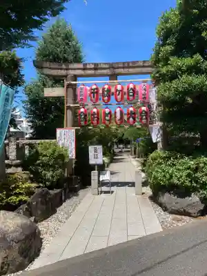 鳩森八幡神社のお祭り