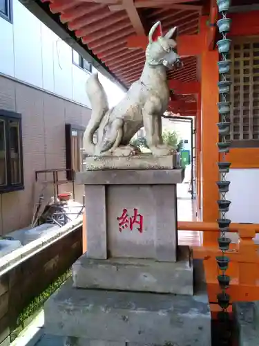 豊受稲荷本宮の狛犬