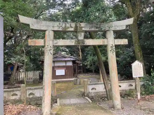 古茂理神社の鳥居