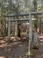 下籠谷高龗神社の鳥居