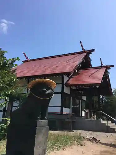 江部乙神社の本殿