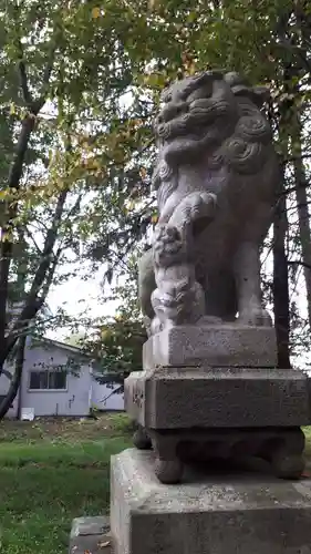 東川神社の狛犬