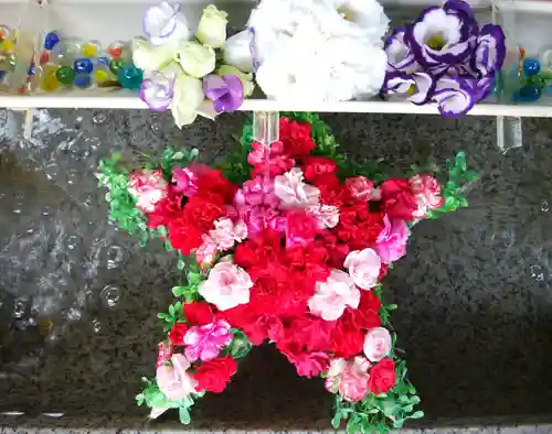 星置神社の手水舎