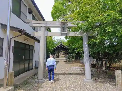 津島神社の鳥居