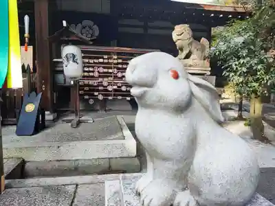 岡崎神社の狛犬