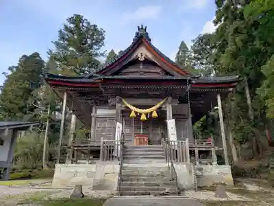 二上射水神社の本殿・本堂