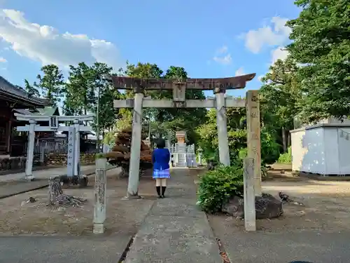 日吉神社の鳥居