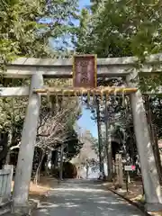 冨士御室浅間神社の鳥居