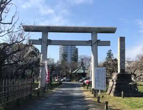 弘道館鹿島神社の鳥居