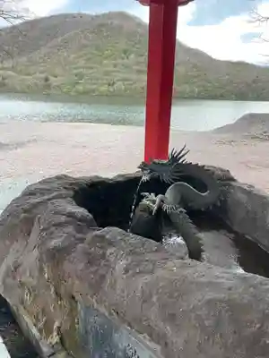 赤城神社の手水舎